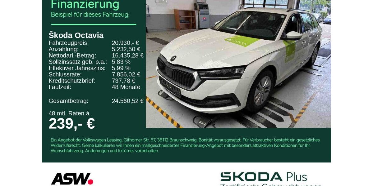 Skoda Octavia 47.400 km 20.930 &euro; Sinsheim 74889