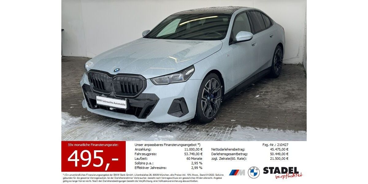 BMW i5 43.007 km 49.888 &euro; Heilbronn 74074