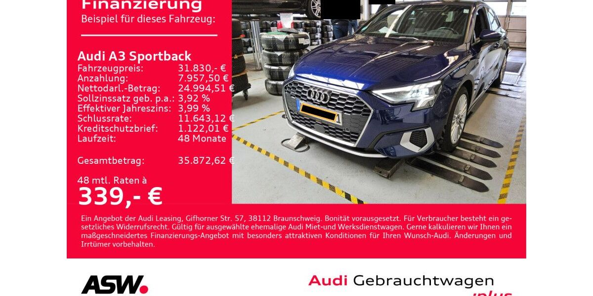 Audi A3 72.500 km 31.830 &euro; Heilbronn 74074