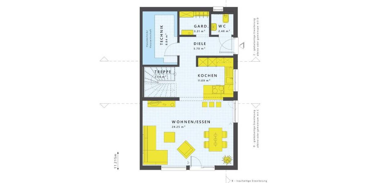 Doppelhaushälfte Nussbaum Nußbaum - 5 Zimmer, 124 m&sup2;, 509.823&euro; | Angebot:25728136