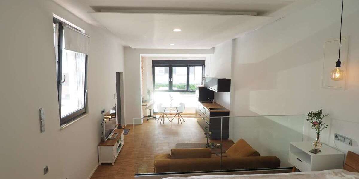 Etagenwohnung Heilbronn Kernstadt - 2 Zimmer, 43 m&sup2;, 1.200&euro; | Angebot:25661819