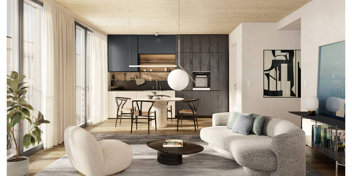 Etagenwohnung Heilbronn Kernstadt - 3 Zimmer, 102 m&sup2;, 826.500&euro; | Angebot:25746107