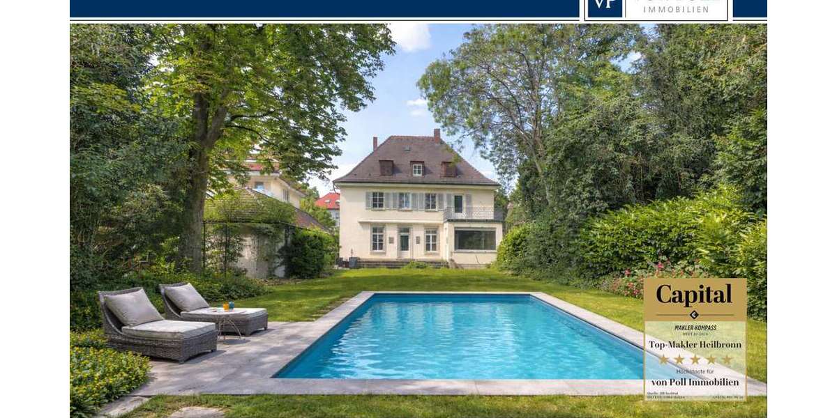 Einfamilienhaus Heilbronn Kernstadt - 11 Zimmer, 303 m&sup2;, 1.710.000&euro; | Angebot:24992552