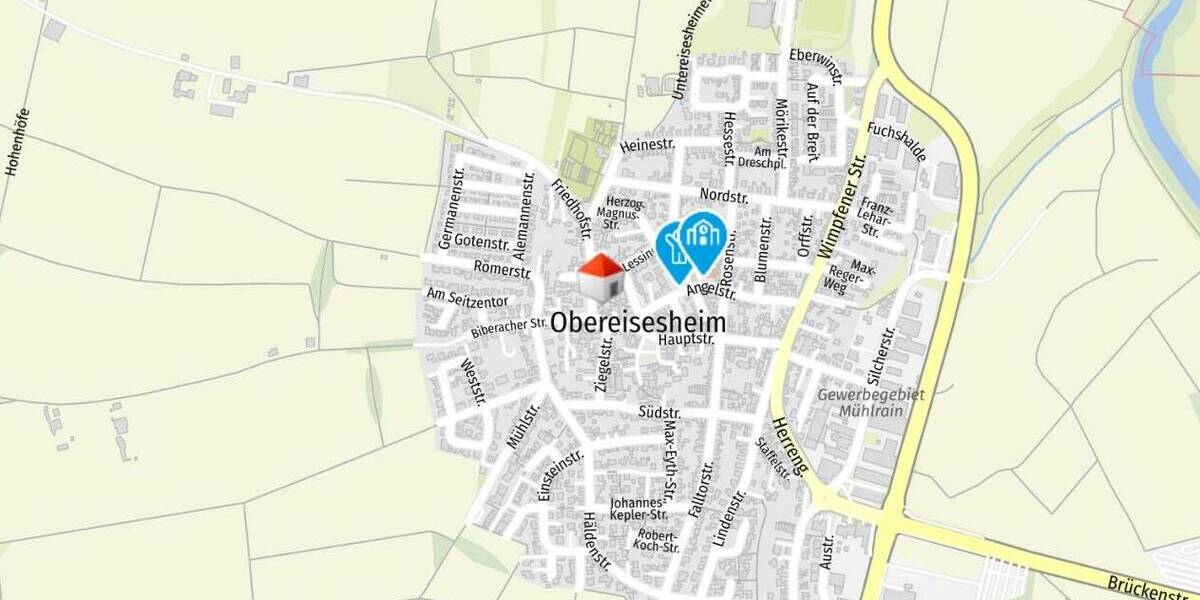 Reihenmittelhaus Neckarsulm / Obereisesheim Obereisesheim - 5 Zimmer, 145 m&sup2;, 497.000&euro; | Angebot:26305711