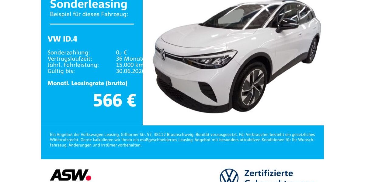 VW ID.4 7.990 km 40.930 &euro; Neckarsulm 74172