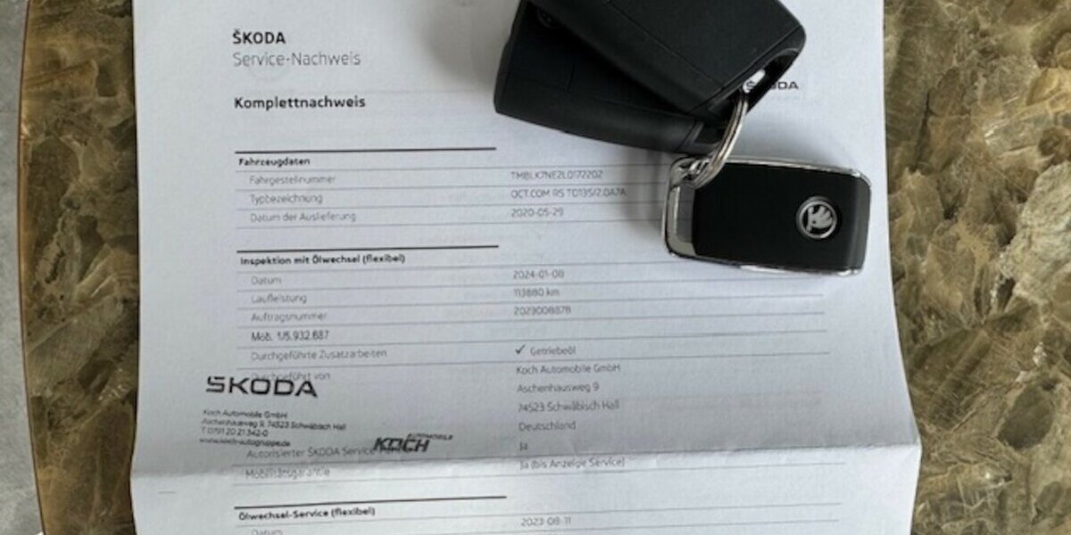 Skoda Octavia Combi RS 2.0 TDI 4x4 145.000 km 16.990 &euro; Neckarsulm 74172