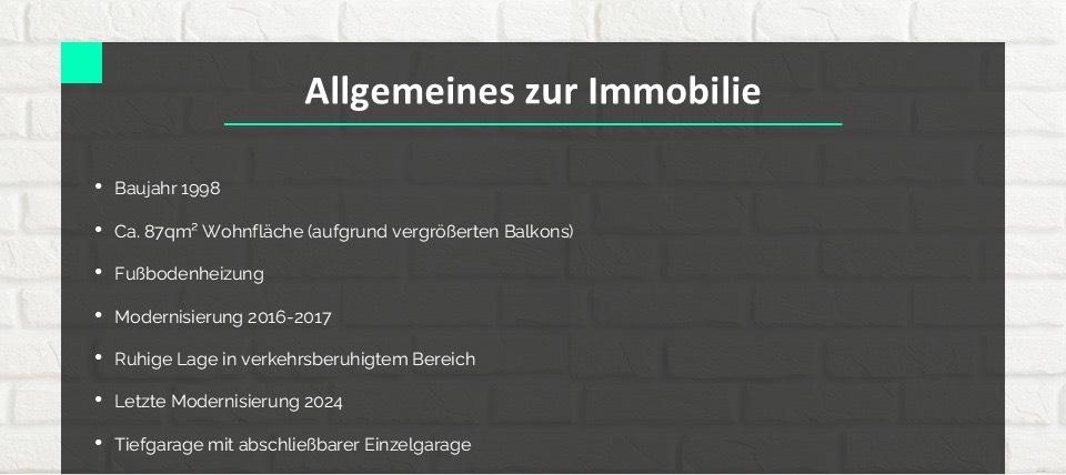 Etagenwohnung Bietigheim-Bissingen Bissingen - 3.5 Zimmer, 87 m&sup2;, 419.000&euro; | Angebot:25275795