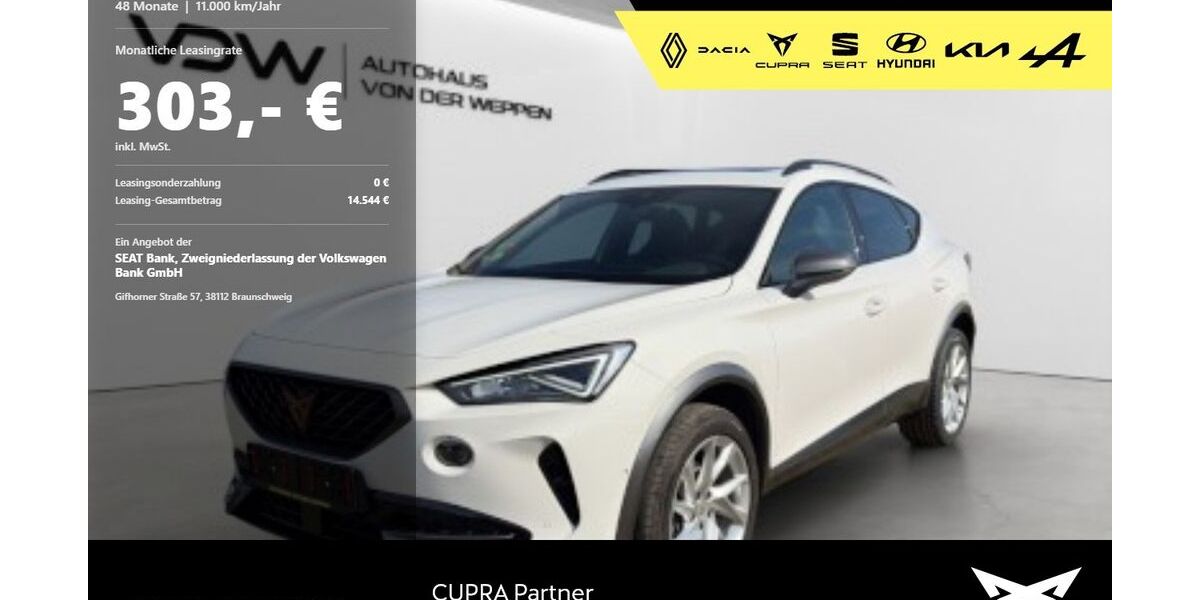 Cupra Formentor 64.900 km 24.380 &euro; Mosbach 74821