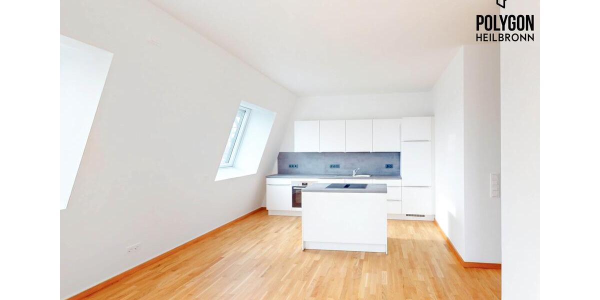 Dachgeschoßwohnung Heilbronn Kernstadt - 3 Zimmer, 85 m&sup2;, 1.330&euro; | Angebot:25972436