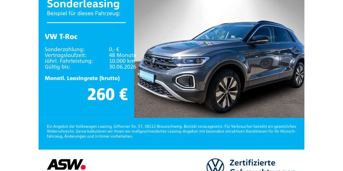 VW T-Roc 15.700 km 28.430 &euro; Neckarsulm 74172