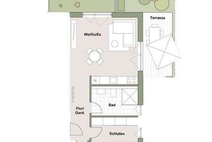 Wohnung Bruchsal - 2 Zimmer, 59 m&sup2;, 323.000&euro; | Angebot:24859584