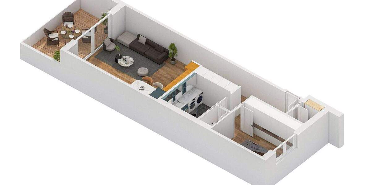 Etagenwohnung Bad Friedrichshall Kochendorf - 2 Zimmer, 82 m&sup2;, 462.000&euro; | Angebot:25737115