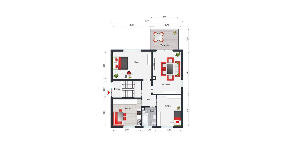 Mehrfamilienhaus, Wohnhaus Leimen St Ilgen - 6 Zimmer, 150 m&sup2;, 495.000&euro; | Angebot:25668554