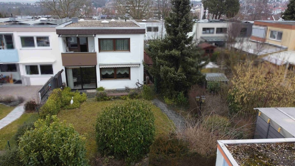 Kleine Familie sucht bezahlbares Haus mit schönem, ruhigen Garten??? Hurra, gefunden! - Reihenendhaus Vaihingen/Enz Enz | Angebot:25327764