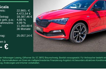 Skoda Scala 63.950 km 22.860 &euro; Bad Rappenau 74906