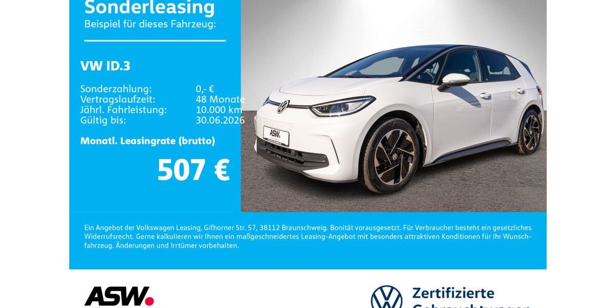 VW ID.3 29.999 km 34.890 &euro; Neckarsulm 74172
