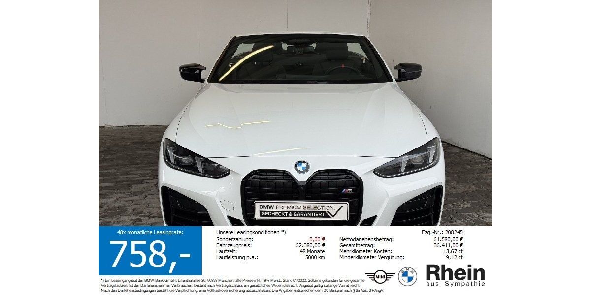 BMW M440 14.427 km 59.380 &euro; Heilbronn 74076