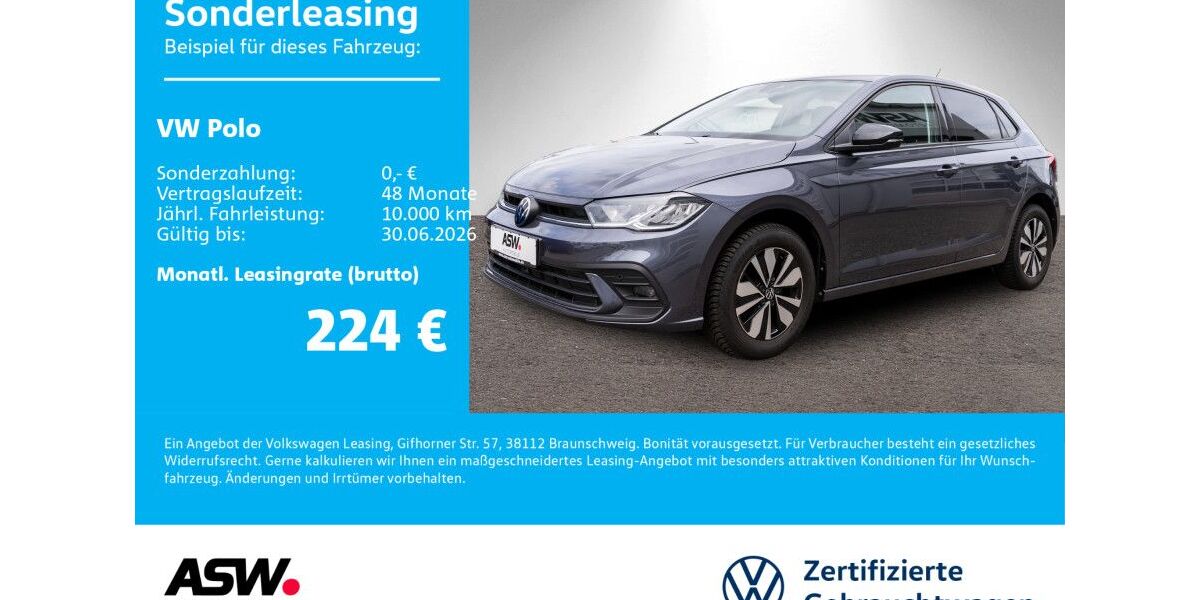 VW Polo 9.990 km 22.430 &euro; Sinsheim 74889