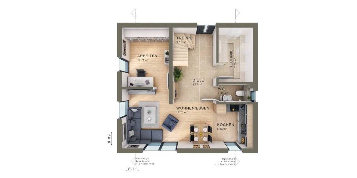 Einfamilienhaus Bad Schönborn Langenbrücken - 5 Zimmer, 113 m&sup2;, 519.000&euro; | Angebot:25938800