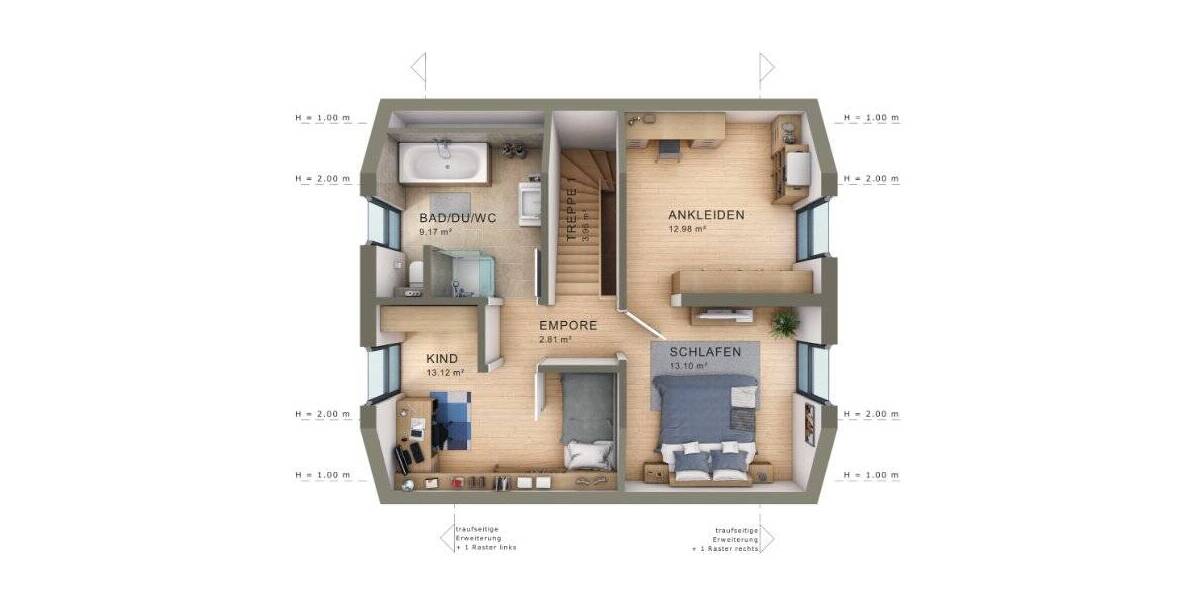 Einfamilienhaus Bad Schönborn Langenbrücken - 5 Zimmer, 113 m&sup2;, 519.000&euro; | Angebot:25938800