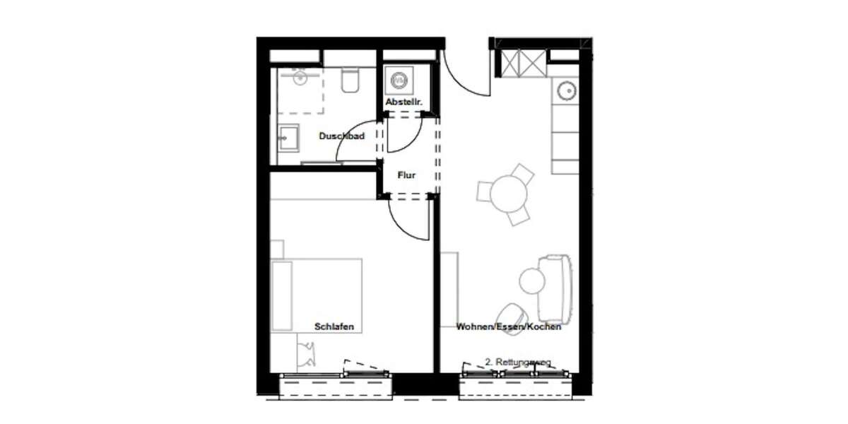 Zimmer Heilbronn Kernstadt - 1 Zimmer, 1.550&euro; | Angebot:27563577