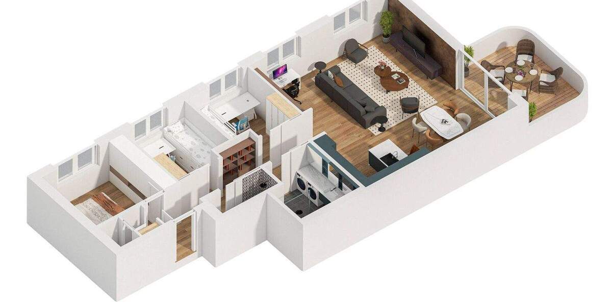 Etagenwohnung Bad Friedrichshall Kochendorf - 4 Zimmer, 112 m&sup2;, 669.000&euro; | Angebot:25690323