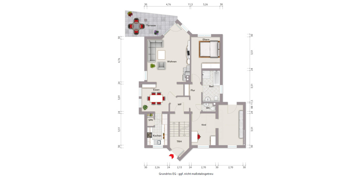 Mehrfamilienhaus, Wohnhaus Zuzenhausen - 11 Zimmer, 155 m&sup2;, 799.000&euro; | Angebot:25648109