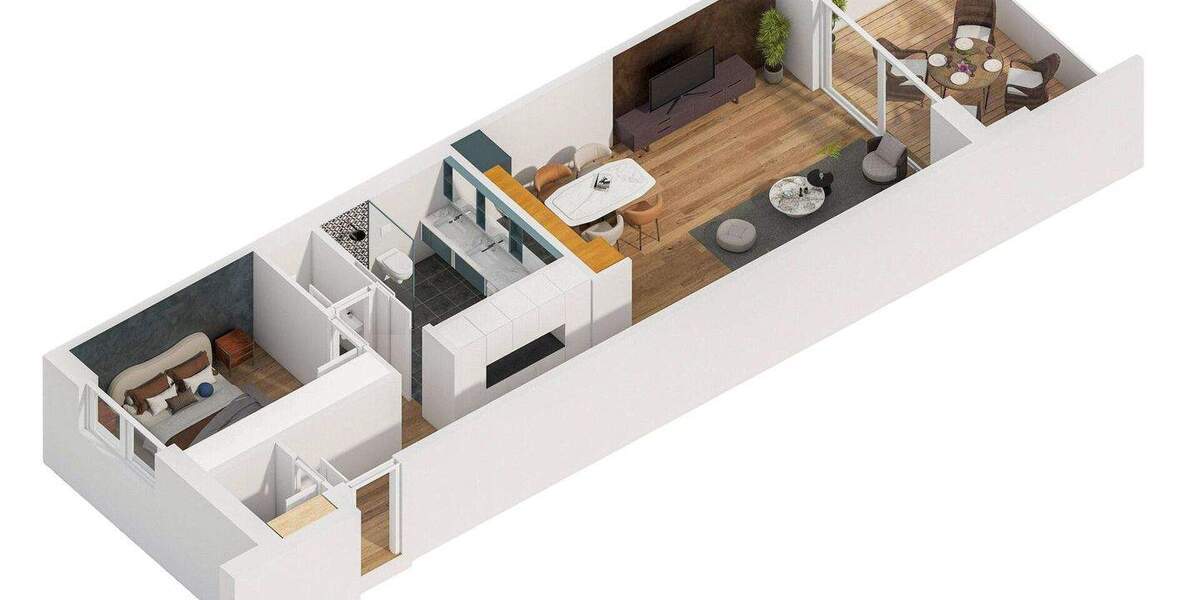 Etagenwohnung Bad Friedrichshall Kochendorf - 2 Zimmer, 82 m&sup2;, 462.000&euro; | Angebot:25737115