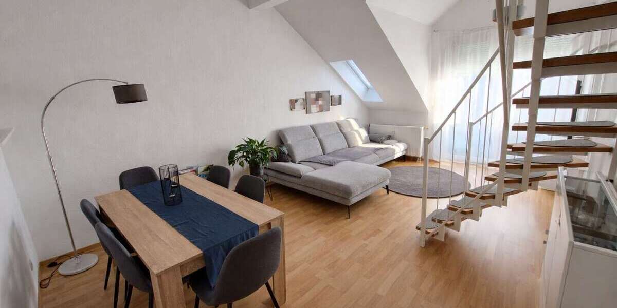 Etagenwohnung Bad Friedrichshall Plattenwald - 3 Zimmer, 61 m&sup2;, 790&euro; | Angebot:25972860