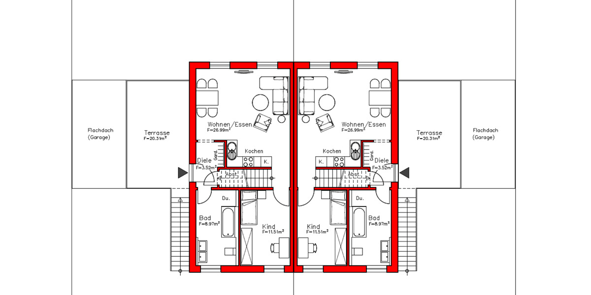 Etagenwohnung Angelbachtal - 3 Zimmer, 110 m&sup2;, 1.320&euro; | Angebot:23312132