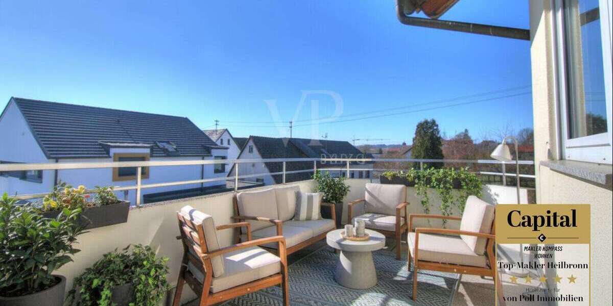 Etagenwohnung Heilbronn / Kirchhausen Kirchhausen - 4 Zimmer, 112 m&sup2;, 1.290&euro; | Angebot:25797698