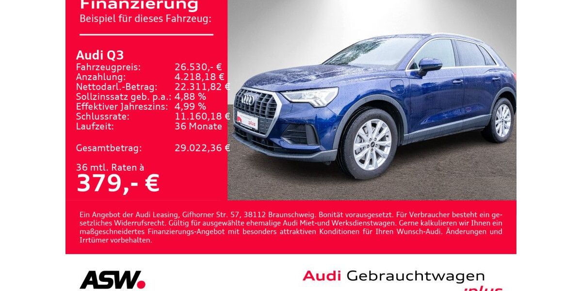 Audi Q3 94.600 km 25.860 &euro; Heilbronn 74074