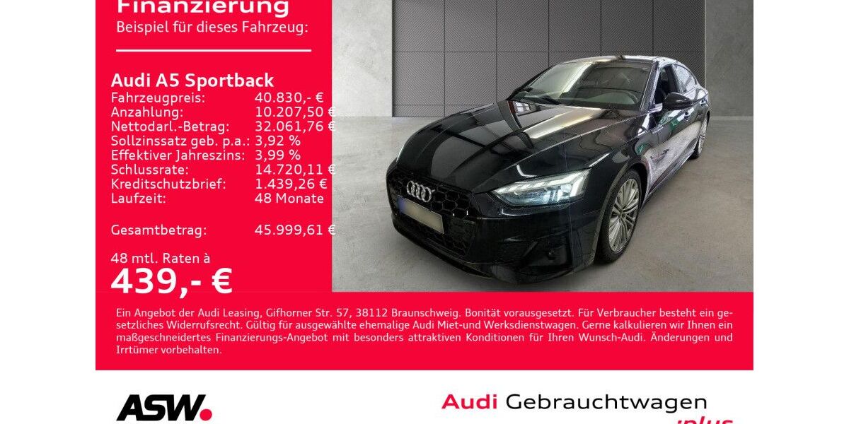 Audi A5 64.800 km 40.830 &euro; Heilbronn 74074