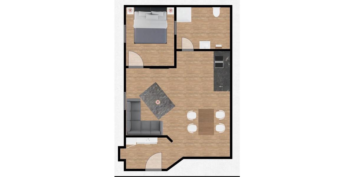 Etagenwohnung Mosbach - 2 Zimmer, 60 m&sup2;, 900&euro; | Angebot:24801948