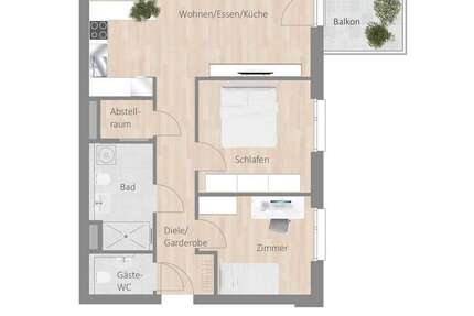 Wohnung Besigheim - 3.5 Zimmer, 86 m&sup2;, 1.180&euro; | Angebot:25922712