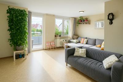 PERFEKTER SCHNITT IN EINEM SEHR GEPFLEGTEN HAUS - Etagenwohnung Markgröningen | Angebot:27359463