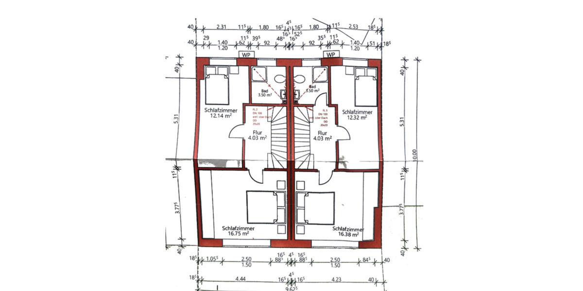 Doppelhaushälfte Sandhausen - 5 Zimmer, 107 m&sup2;, 549.000&euro; | Angebot:25921299