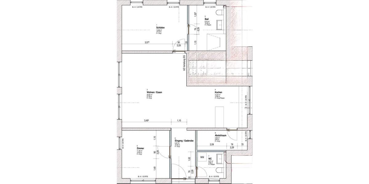 Terrassenwohnung Sulzfeld - 3 Zimmer, 90 m&sup2;, 1.331&euro; | Angebot:25922258