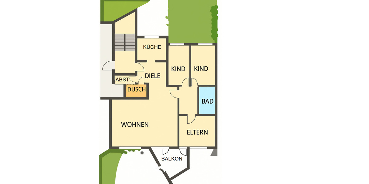 Etagenwohnung Eisingen - 4 Zimmer, 110 m&sup2;, 259.900&euro; | Angebot:25748642