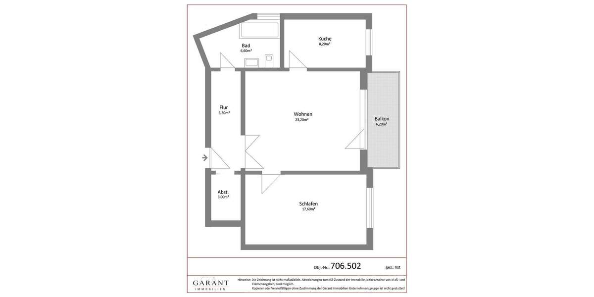 Etagenwohnung Weinsberg - 2 Zimmer, 66 m&sup2;, 237.000&euro; | Angebot:25682756