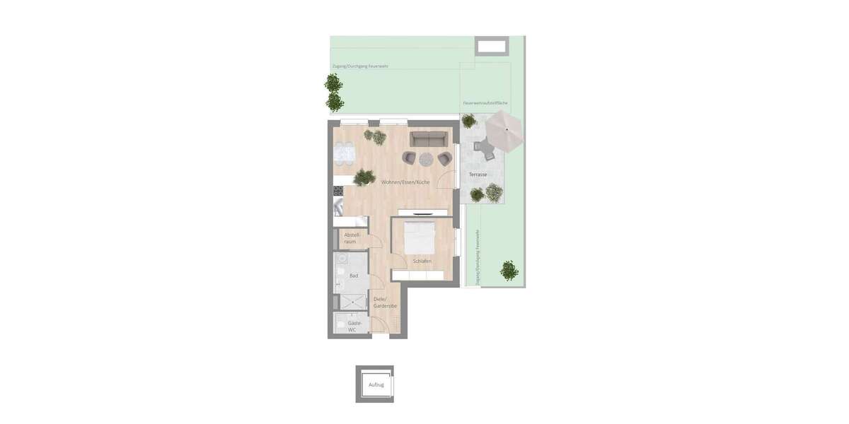 Etagenwohnung Besigheim - 2.5 Zimmer, 78 m&sup2;, 1.050&euro; | Angebot:24827628