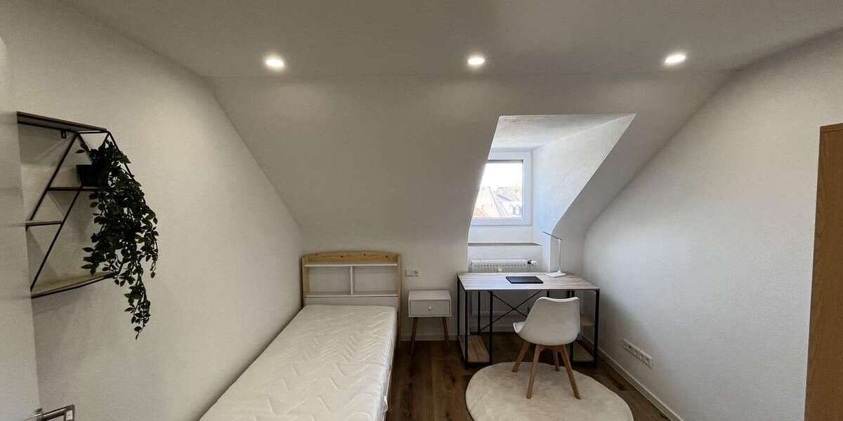 Etagenwohnung Heilbronn - 1 Zimmer, 12 m&sup2;, 468&euro; | Angebot:25273687