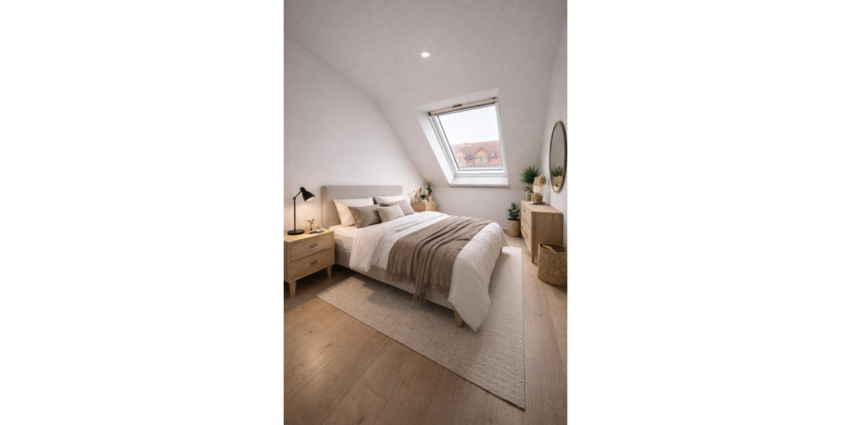 Dachgeschoßwohnung Sulzfeld - 3.5 Zimmer, 61 m&sup2;, 857&euro; | Angebot:25942001