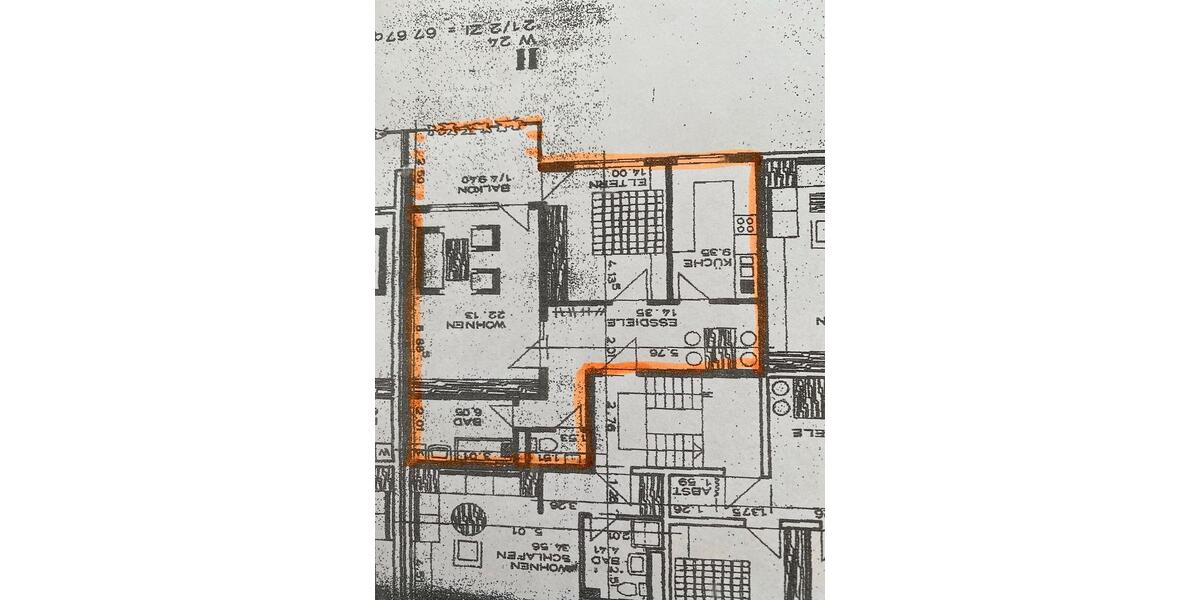 Etagenwohnung Heilbronn Böckingen - 9 Zimmer, 67 m&sup2;, 280.000&euro; | Angebot:27092109