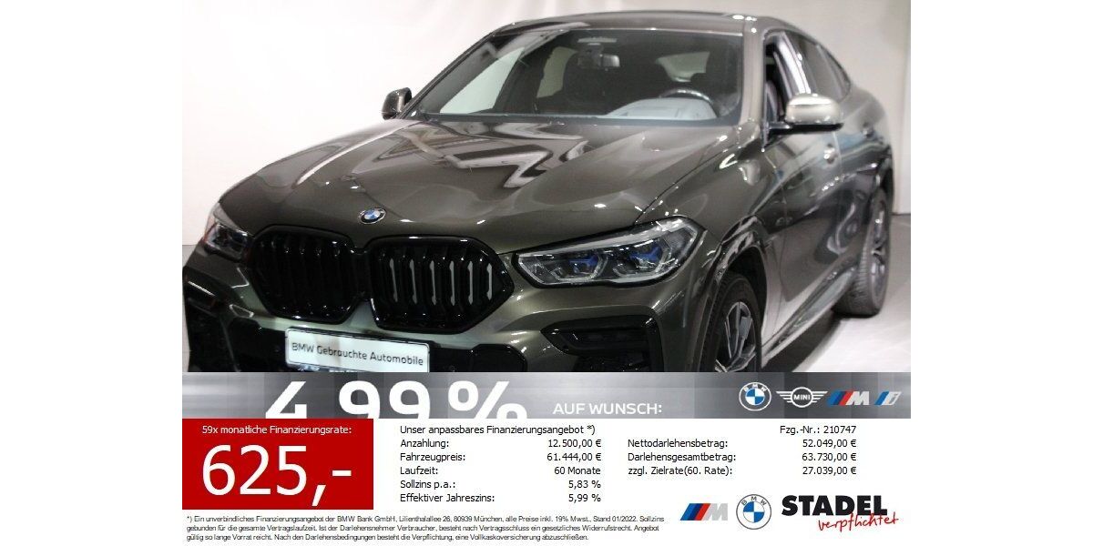 BMW X6 84.840 km 57.880 &euro; Heilbronn 74074
