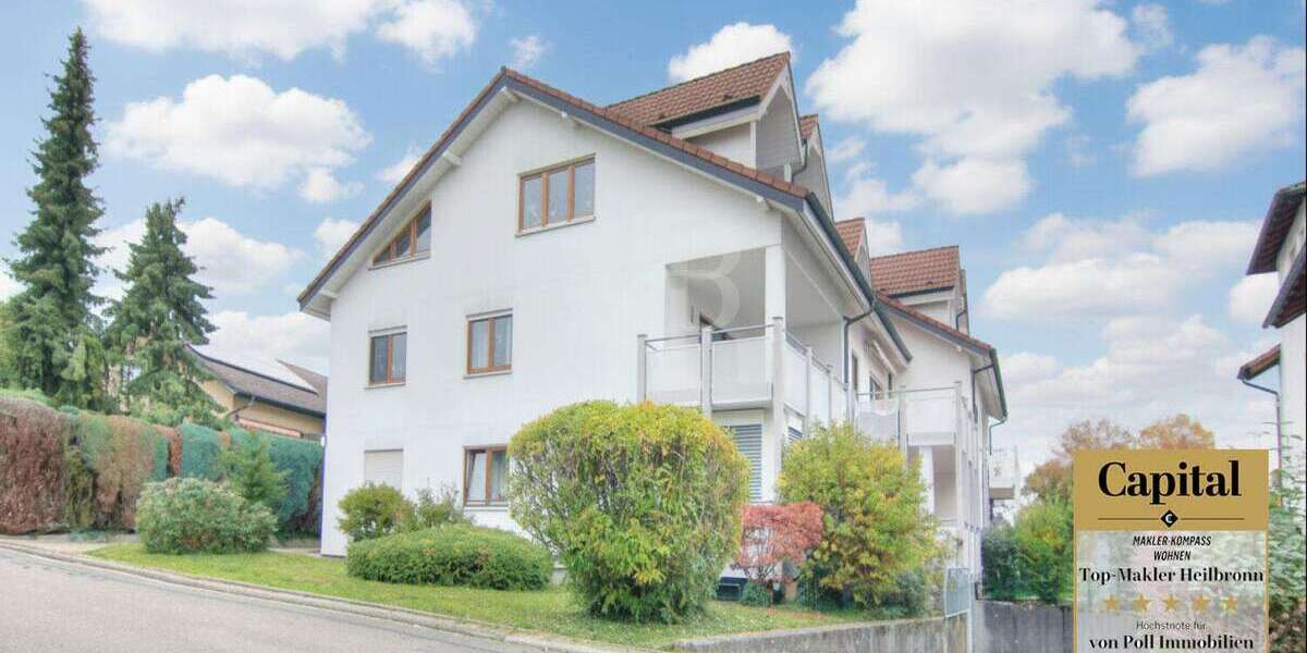 Etagenwohnung Bad Rappenau - 3 Zimmer, 83 m&sup2;, 260.000&euro; | Angebot:25899109