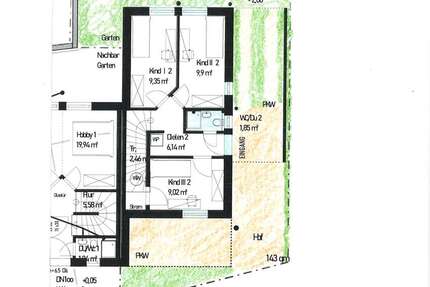 Haus Nußloch - 6 Zimmer, 130 m&sup2;, 2.150&euro; | Angebot:25530378