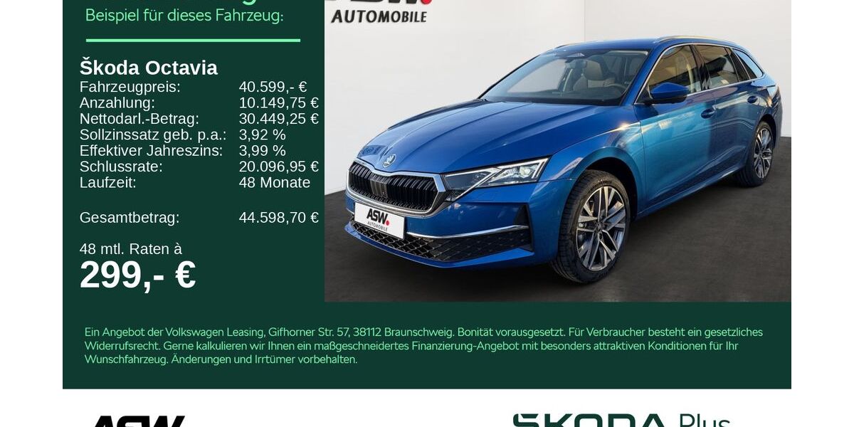 Skoda Octavia 4.500 km 36.495 &euro; Bad Rappenau 74906