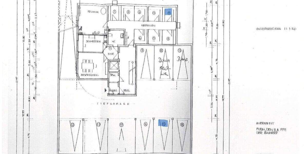 Etagenwohnung Flein - 1 Zimmer, 38 m&sup2;, 500&euro; | Angebot:25698285