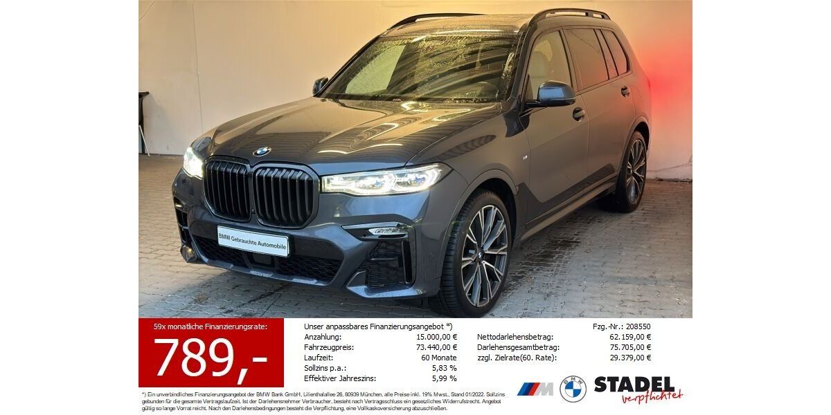 BMW X7 41.921 km 69.880 &euro; Heilbronn 74074